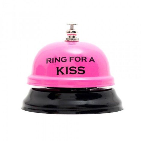Clopotel cu mesaj Ring for Kiss
